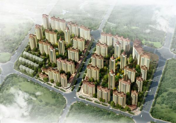 河北滄州萬(wàn)泰麗景住宅區