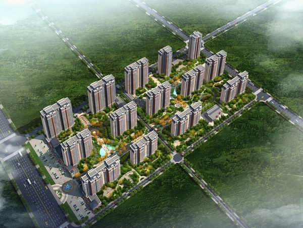 山東泰安天和馨城住宅區工程設計