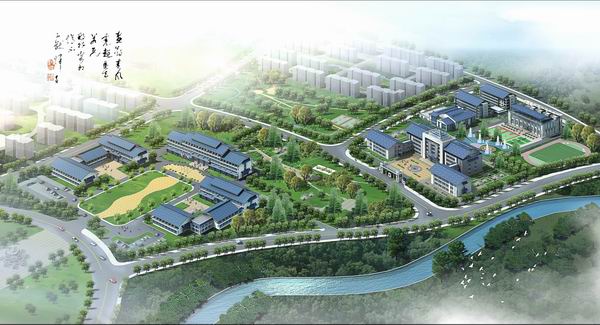 山東省萊蕪市雪野北岸新鎮中學(xué)